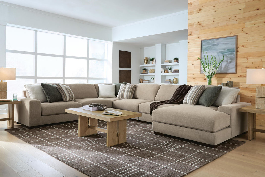 Linenhause - Sectional – Stationary Sectionals by Benchcraft® at Furniture Wholesale Plus , Nashville furniture store