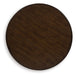 Frallyn - Round End Table - Dark Brown – End Tables by Signature Design by Ashley® at Furniture Wholesale Plus , Nashville furniture store