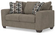 Triston-Peaks - Loveseat - Suede – Stationary Loveseats by Benchcraft® at Furniture Wholesale Plus , Nashville furniture store
