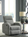 Gauntlet - Rocker Recliner - Sterling – Rocker Chairs by Signature Design by Ashley® at Furniture Wholesale Plus , Nashville furniture store