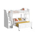 Hampton Kids - Loft With Staircase And Desk With Speaker Bedroom Set – 3 Piece Bedroom Sets by Elements International at Furniture Wholesale Plus , Nashville furniture store