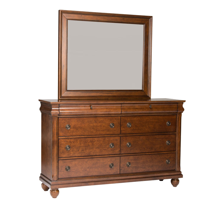 Rustic Traditions - Landscape Mirror – Landscape Mirrors by Liberty Furniture at Furniture Wholesale Plus , Nashville furniture store
