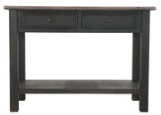 Tyler Creek - Sofa Table - Grayish Brown / Black – Sofa Tables by Signature Design by Ashley® at Furniture Wholesale Plus , Nashville furniture store