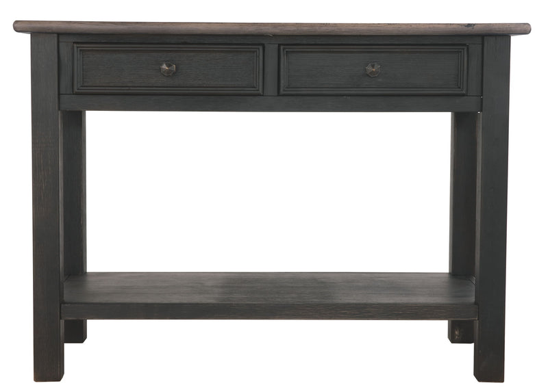 Tyler Creek - Sofa Table - Grayish Brown / Black – Sofa Tables by Signature Design by Ashley® at Furniture Wholesale Plus , Nashville furniture store