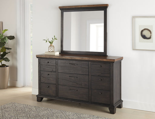 Bear Creek - Dresser And Mirror – Dresser & Mirror by Steve Silver Furniture at Furniture Wholesale Plus , Nashville furniture store
