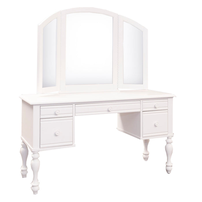Summer House - 3 Piece Vanity Set - Oyster White – Vanity Sets by Liberty Furniture at Furniture Wholesale Plus , Nashville furniture store