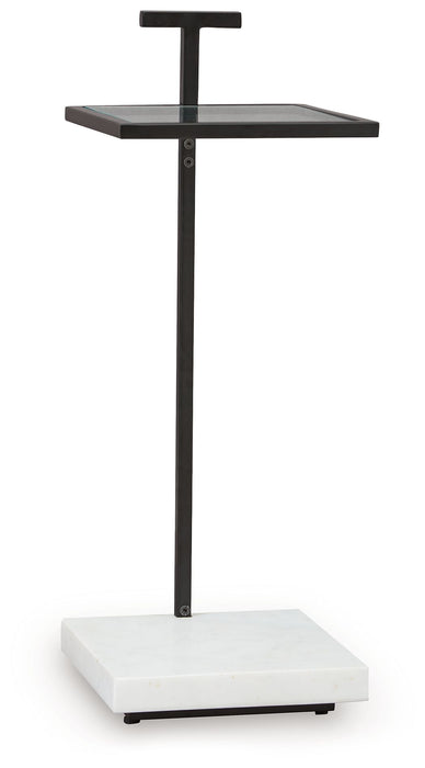 Mannill - Accent Table - Black / White – Accent Tables by Signature Design by Ashley® at Furniture Wholesale Plus , Nashville furniture store