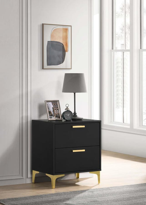 Kendall - 2-Drawer Nightstand – Accent Nightstands by CoasterEveryday at Furniture Wholesale Plus , Nashville furniture store