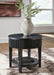 Marstream - Round End Table - Black – End Tables by Signature Design by Ashley® at Furniture Wholesale Plus , Nashville furniture store