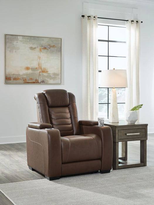 High Impact - Power Recliner / Adj Headrest - Tobacco – Reclining Chairs by Signature Design by Ashley® at Furniture Wholesale Plus , Nashville furniture store