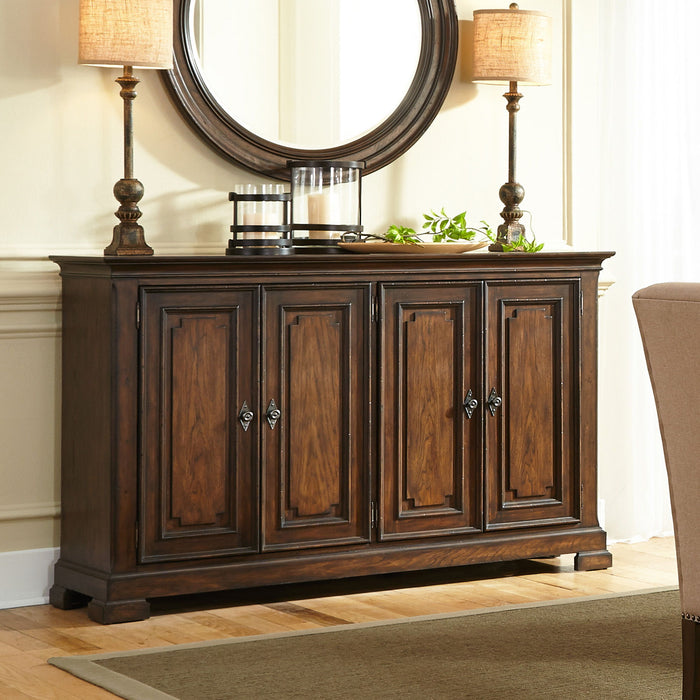 Armand - Buffet - Antique Brownstone – Buffets by Liberty Furniture at Furniture Wholesale Plus , Nashville furniture store