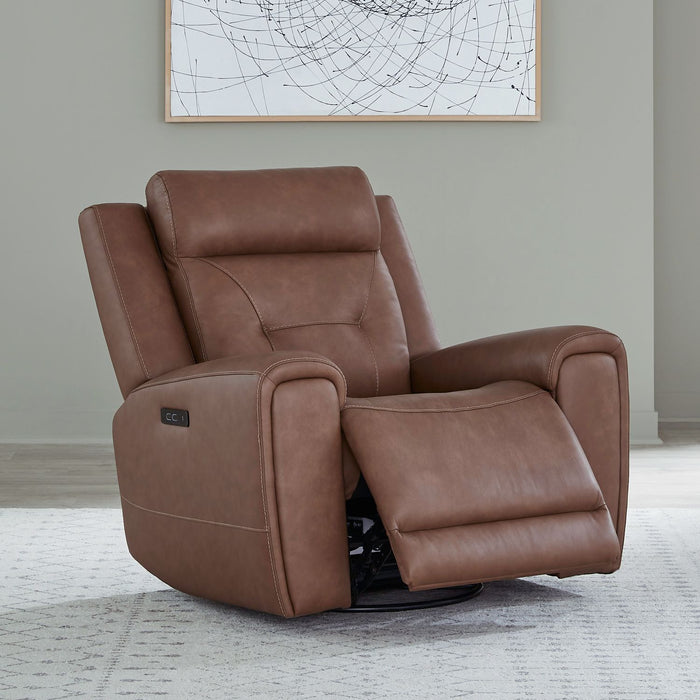 Beckham - Swivel Glider Recliner P2 - Aline Saddle – Swivel Glider Chairs by Liberty Furniture at Furniture Wholesale Plus , Nashville furniture store