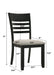 Folio - Side Chair (Set of 2) - Black / Gray – Chair Sets by Crown Mark at Furniture Wholesale Plus , Nashville furniture store