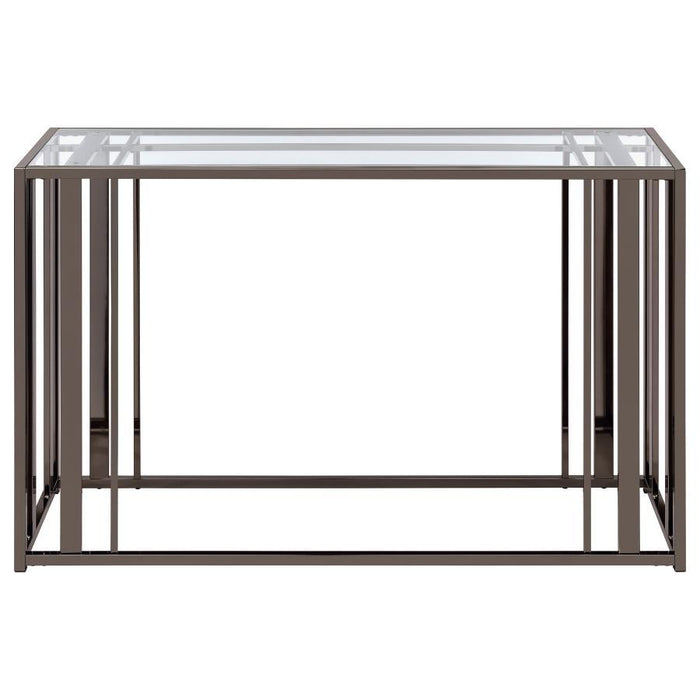 Adri - Glass Top Entryway Sofa Console Table – Console Tables by Coaster Fine Furniture at Furniture Wholesale Plus , Nashville furniture store
