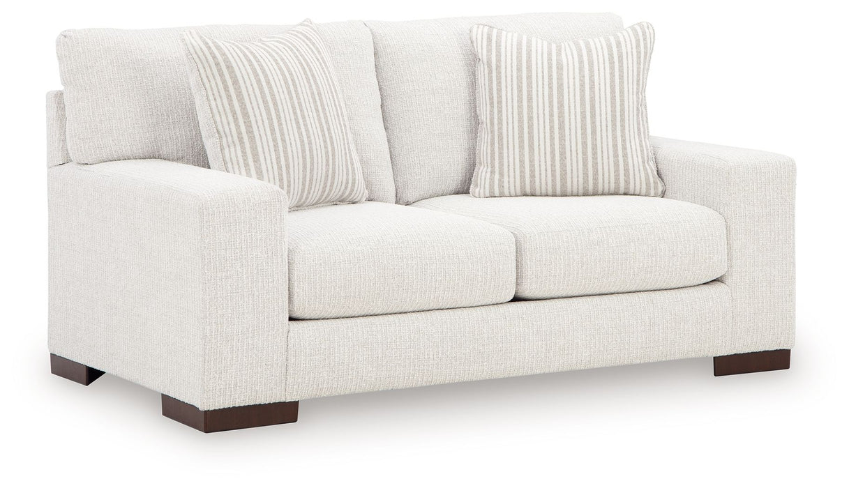Hartside - Loveseat - Frosted – Stationary Loveseats by Benchcraft® at Furniture Wholesale Plus , Nashville furniture store