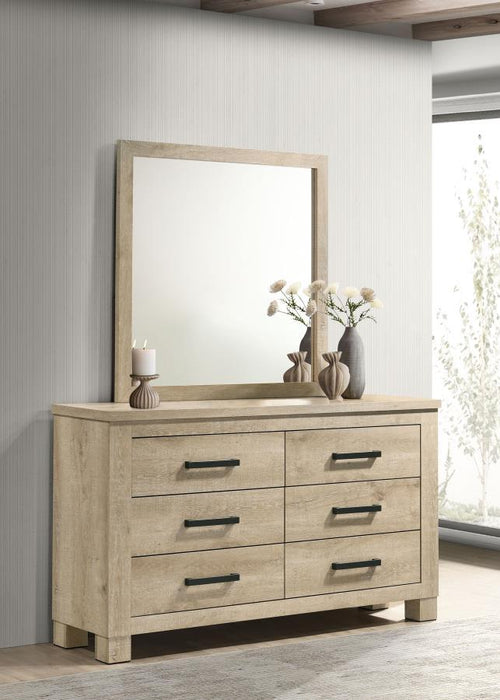Oakglen - 6-Drawer Bedroom Dresser – Dressers by Coaster Fine Furniture at Furniture Wholesale Plus , Nashville furniture store