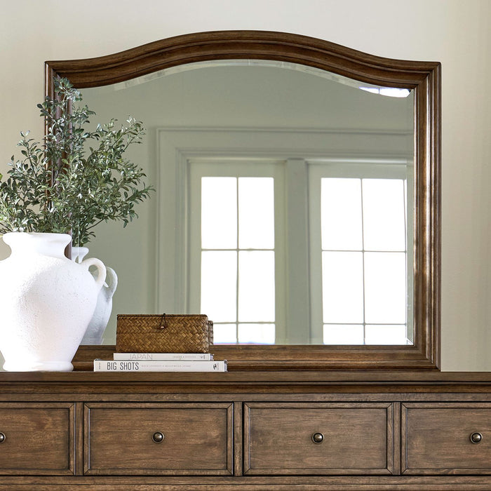 Harrison Heights - Mirror - Sienna – Mirrors by Liberty Furniture at Furniture Wholesale Plus , Nashville furniture store