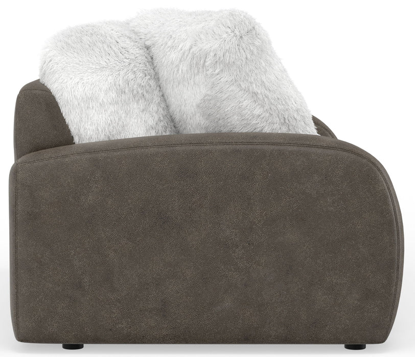 Snowball - Loveseat - Taupe – Stationary Loveseats by Jackson at Furniture Wholesale Plus , Nashville furniture store