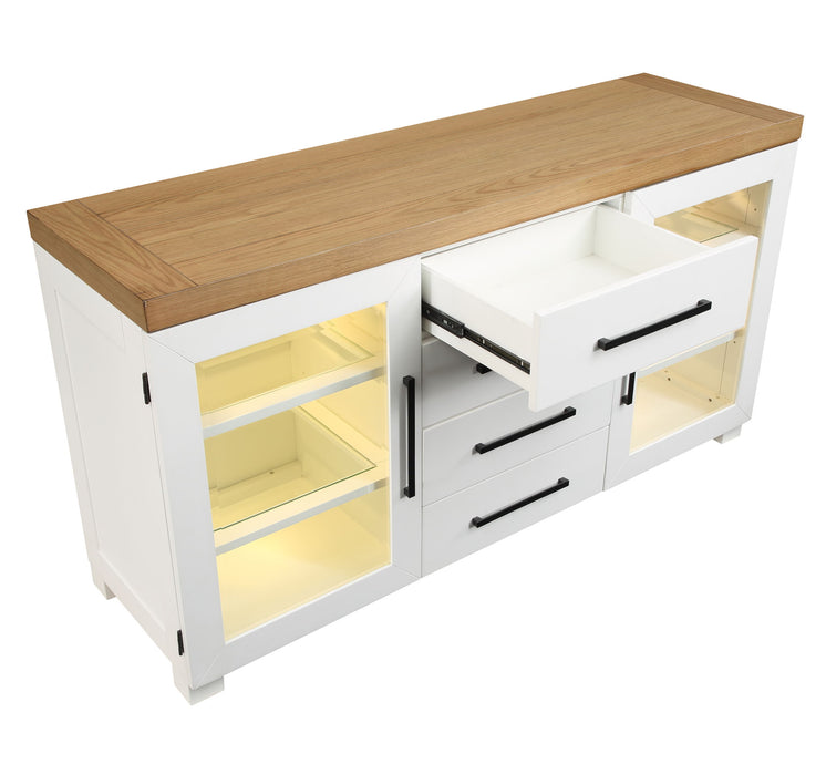 Magnolia - Server - White - Premium Servers from Steve Silver Furniture - Just $1139! Shop now at Furniture Wholesale Plus  We are the best furniture store in Nashville, Hendersonville, Goodlettsville, Madison, Antioch, Mount Juliet, Lebanon, Gallatin, Springfield, Murfreesboro, Franklin, Brentwood