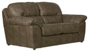 Bradshaw - Loveseat - Mushroom – Stationary Loveseats by Jackson at Furniture Wholesale Plus , Nashville furniture store