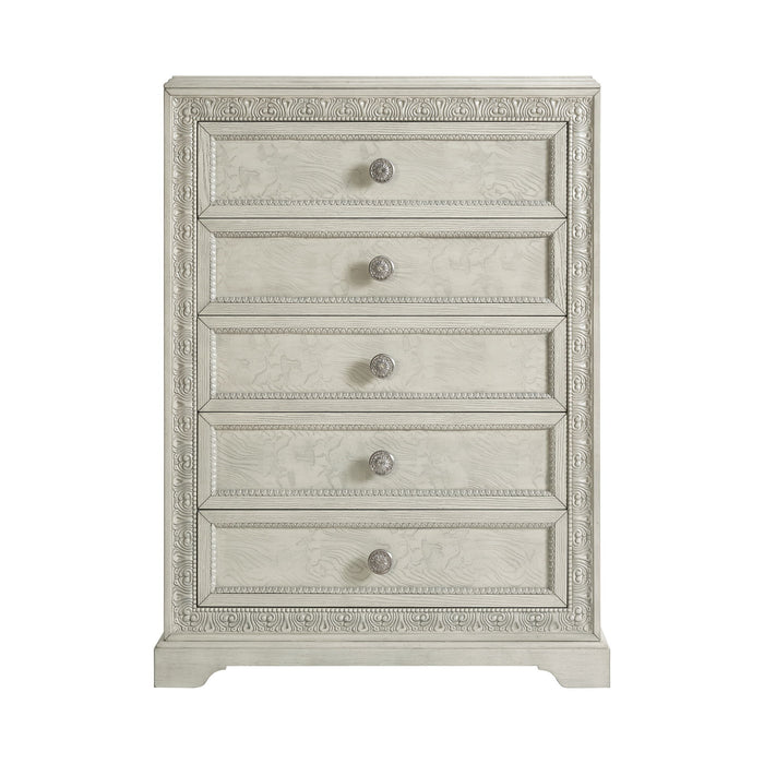 Romilly - Chest - White – Accent Chests by Elements International at Furniture Wholesale Plus , Nashville furniture store