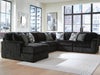 Midnight-Madness - Sectional – Stationary Sectionals by Signature Design by Ashley® at Furniture Wholesale Plus , Nashville furniture store