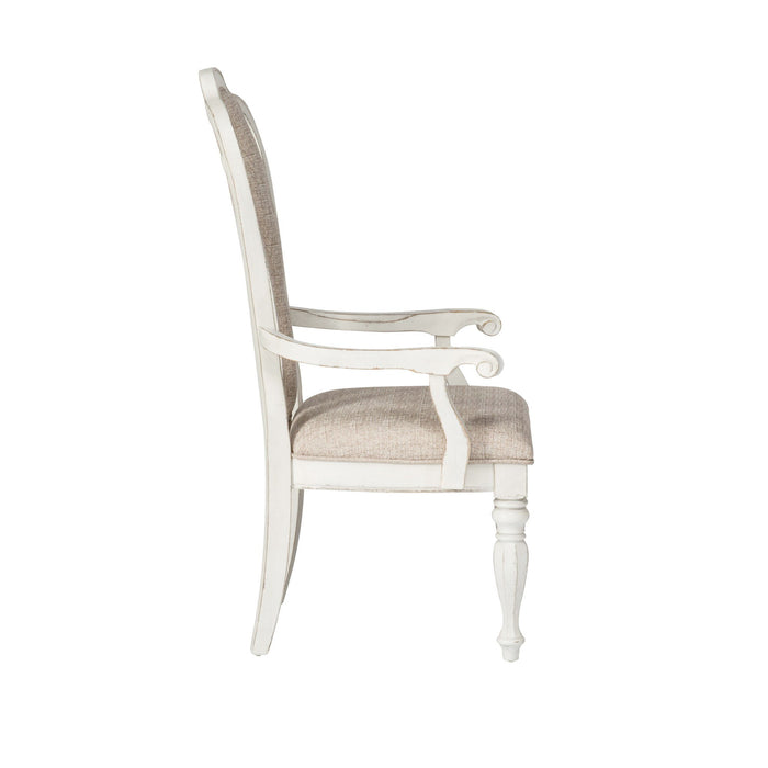 Magnolia Manor - Splat Back Upholstered Chair – Arm Chairs by Liberty Furniture at Furniture Wholesale Plus , Nashville furniture store