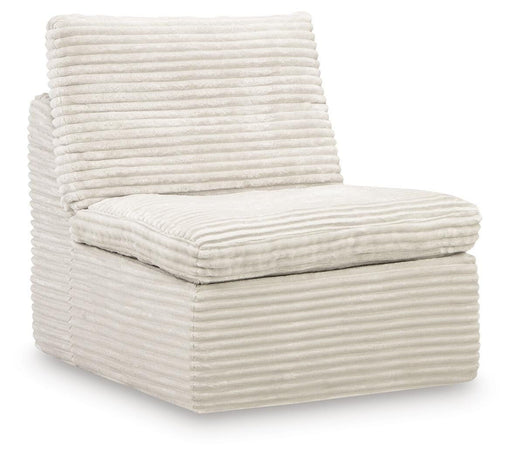 Fannin - Armless Chair - Ivory – Armless Chairs by Signature Design by Ashley® at Furniture Wholesale Plus , Nashville furniture store