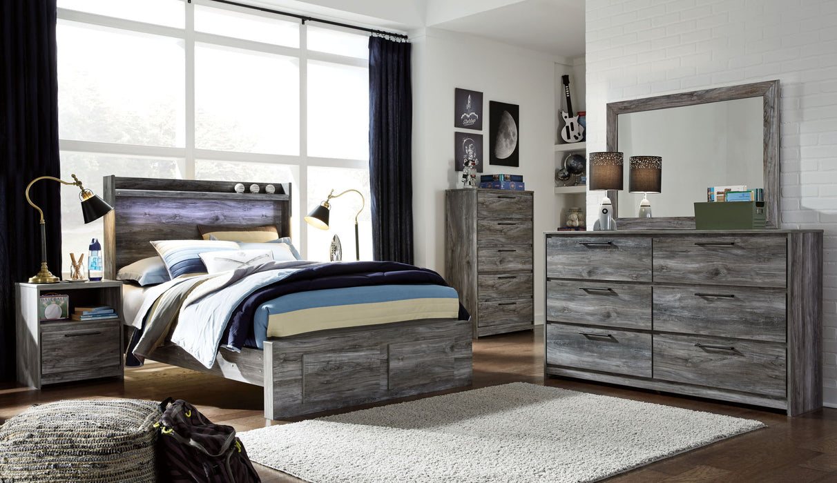 Baystorm - Panel Bedroom Set - Gray – 8 + Piece Bedroom Sets by Signature Design by Ashley® at Furniture Wholesale Plus , Nashville furniture store