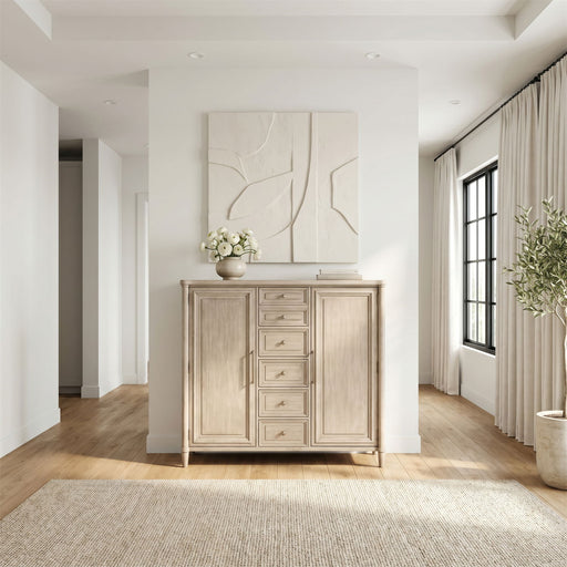 Rochelle Park - 2 Door 5 Drawer Chest - Smokey Taupe – Door Chests by Liberty Furniture at Furniture Wholesale Plus , Nashville furniture store