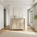 Rochelle Park - 2 Door 5 Drawer Chest - Smokey Taupe – Door Chests by Liberty Furniture at Furniture Wholesale Plus , Nashville furniture store