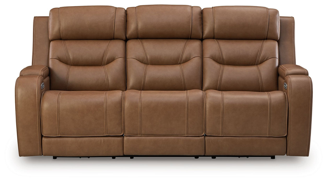 Knightington - Power Reclining Sofa With Audio Seating – Reclining Sofas by Signature Design by Ashley® at Furniture Wholesale Plus , Nashville furniture store