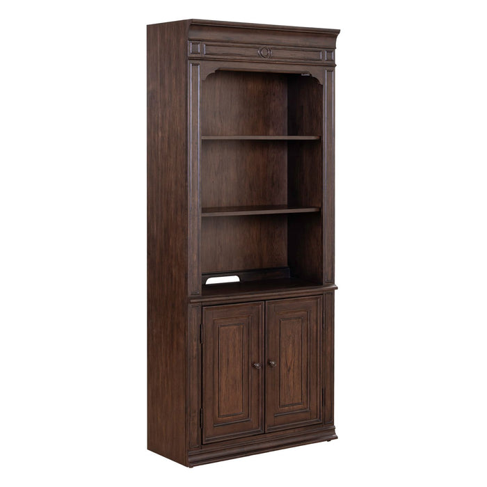 Providence Park - Bunching Bookcase - Chateau Brown – Standard Bookcases by Liberty Furniture at Furniture Wholesale Plus , Nashville furniture store