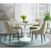 Celeste - Round Dining Table – Dining Tables by Elements International at Furniture Wholesale Plus , Nashville furniture store