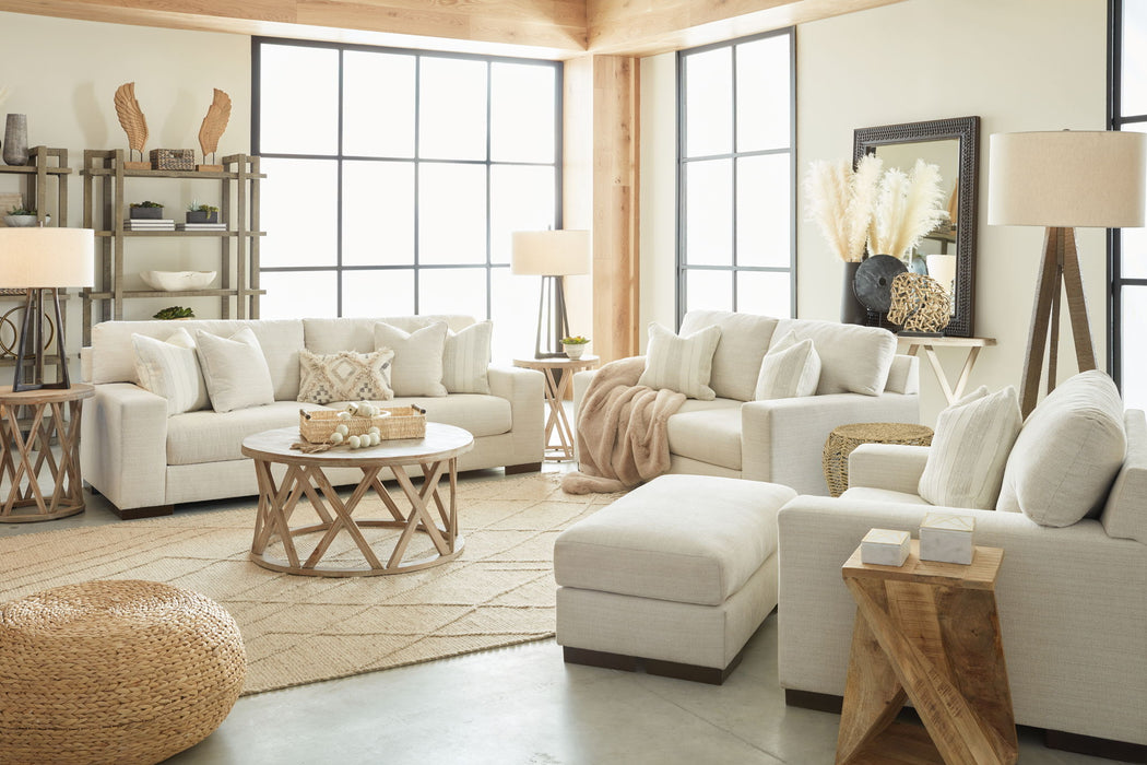 Maggie - Living Room Set – Stationary Chair & Ottoman by Signature Design by Ashley® at Furniture Wholesale Plus , Nashville furniture store