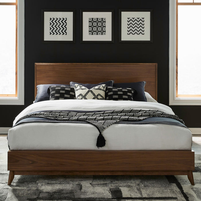 Century Modern - Platform Bed – Platform Beds by Liberty Furniture at Furniture Wholesale Plus , Nashville furniture store