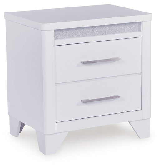 Jarlee - Two Drawer Night Stand - White – Accent Nightstands by Signature Design by Ashley® at Furniture Wholesale Plus , Nashville furniture store