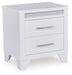 Jarlee - Two Drawer Night Stand - White – Accent Nightstands by Signature Design by Ashley® at Furniture Wholesale Plus , Nashville furniture store