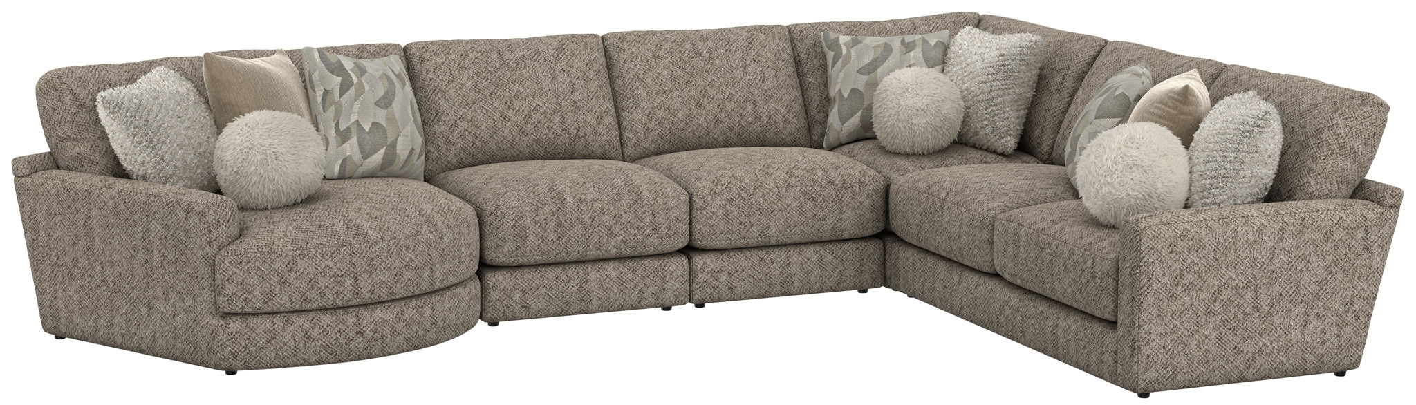 Turner - Sectional – Stationary Sectionals by Jackson at Furniture Wholesale Plus , Nashville furniture store