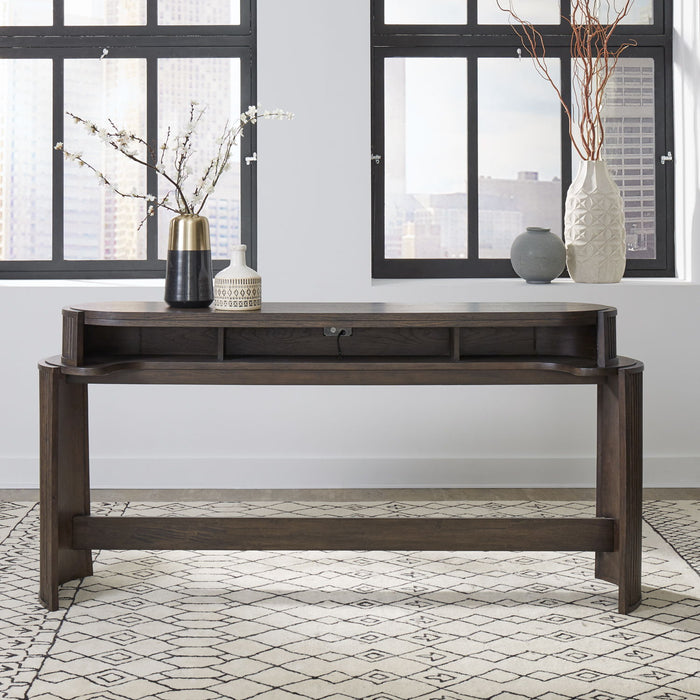 City View - Console Bar Table - Coffee Bean – Console Tables by Liberty Furniture at Furniture Wholesale Plus , Nashville furniture store