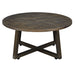 Industrial - 3 Piece Occasional Table Set - Brown – Table Sets by Elements International at Furniture Wholesale Plus , Nashville furniture store