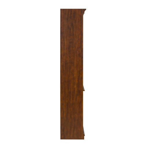Brayton Manor - Jr Executive Open Bookcase - Cognac – Standard Bookcases by Liberty Furniture at Furniture Wholesale Plus , Nashville furniture store