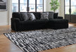 Midnight-Madness - 2 Piece Sectional – Stationary Sectionals by Signature Design by Ashley® at Furniture Wholesale Plus , Nashville furniture store