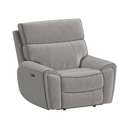 Jackpot - P1 Recliner - Explore Light Gray – Reclining Chairs by Elements International at Furniture Wholesale Plus , Nashville furniture store