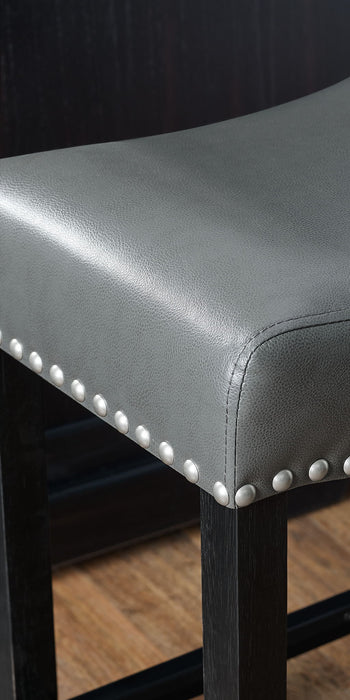 Aspen - Counter Stool (Set of 2) - Dark Gray - Premium Stool Sets from Steve Silver Furniture - Just $249! Shop now at Furniture Wholesale Plus  We are the best furniture store in Nashville, Hendersonville, Goodlettsville, Madison, Antioch, Mount Juliet, Lebanon, Gallatin, Springfield, Murfreesboro, Franklin, Brentwood