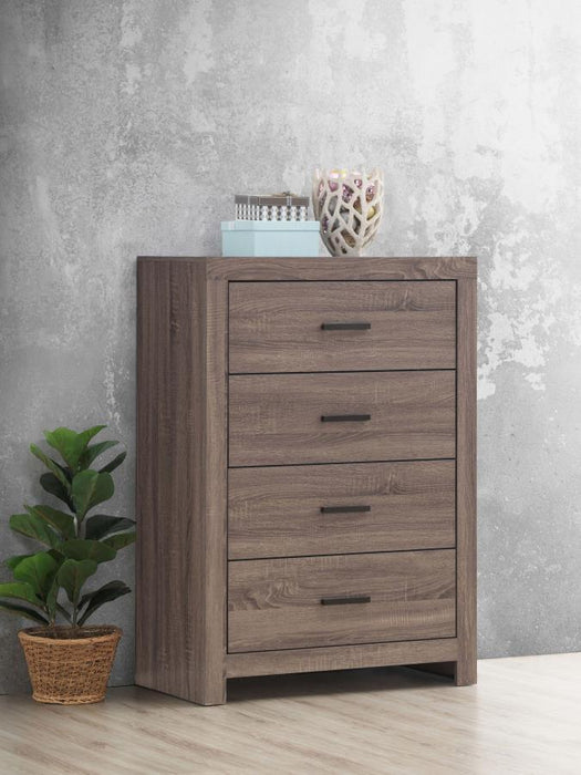 Brantford - 4-Drawer Bedroom Chest – Accent Chests by CoasterEveryday at Furniture Wholesale Plus , Nashville furniture store