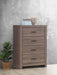 Brantford - 4-Drawer Bedroom Chest – Accent Chests by CoasterEveryday at Furniture Wholesale Plus , Nashville furniture store