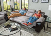 Felix - Sofa With 3 Recliners & Drop Down Table – Reclining Sofas by Catnapper at Furniture Wholesale Plus , Nashville furniture store
