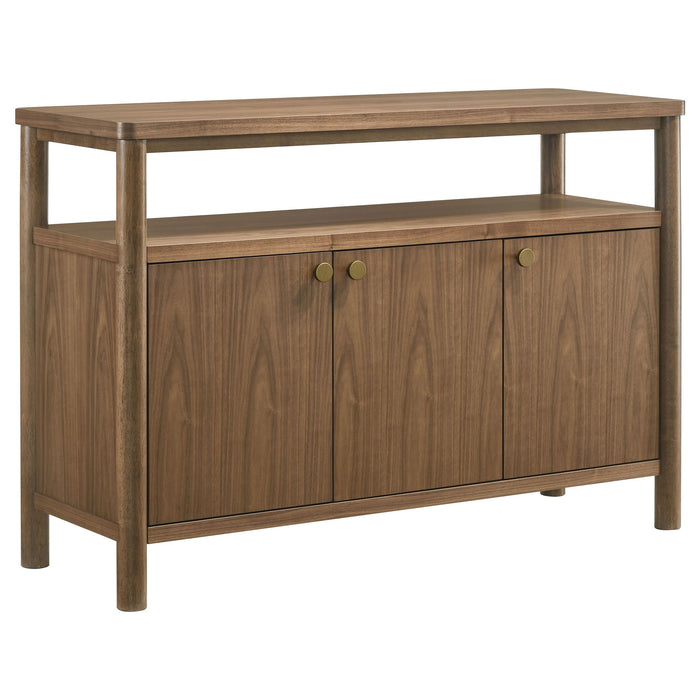 Crestmore - Dining Cabinet Sideboard Buffet - Walnut – Buffets by Coaster Fine Furniture at Furniture Wholesale Plus , Nashville furniture store