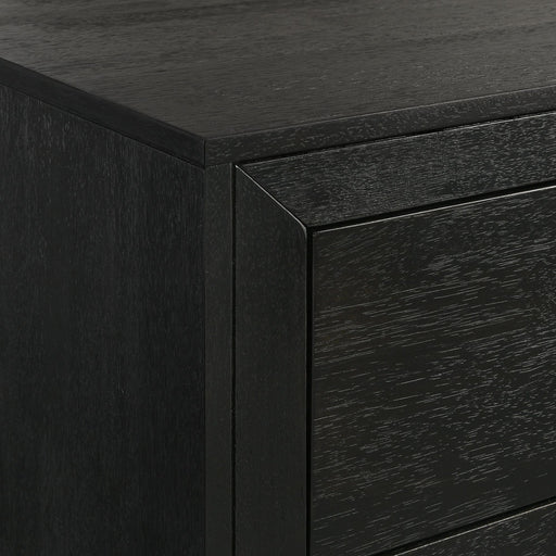 Allan - 5-Drawer Chest - Black – Accent Chests by Elements International at Furniture Wholesale Plus , Nashville furniture store